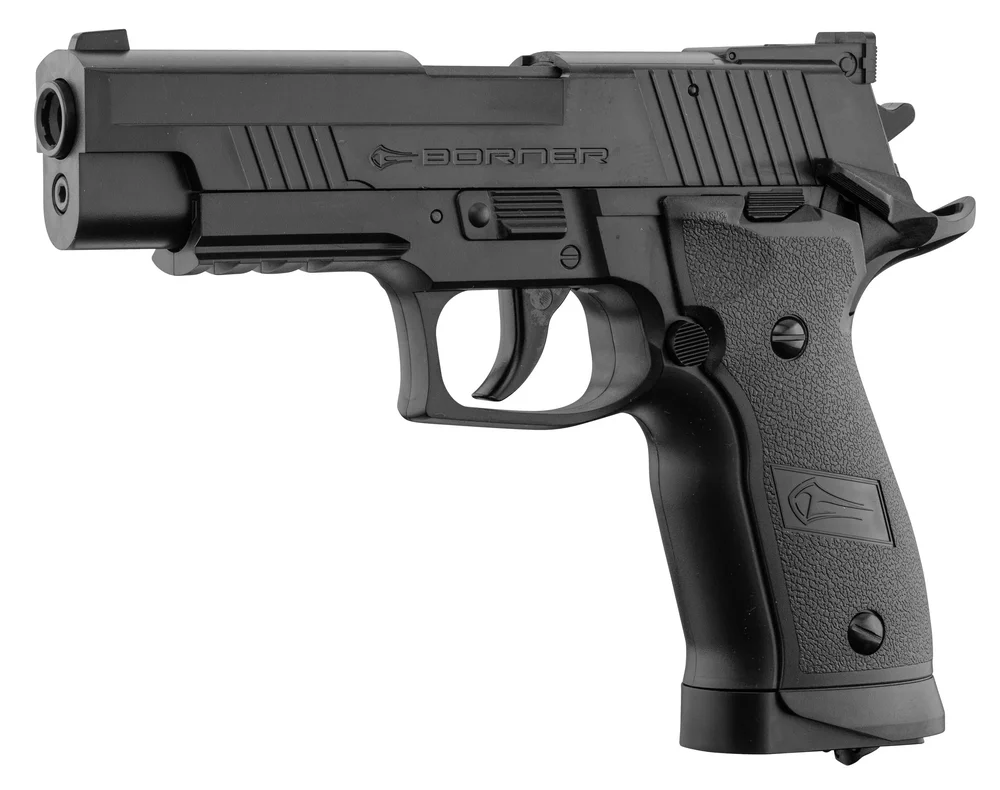 Borner Z122 CO2 luftpistol 4,5 mm BB - 3 Joule - Bild 2