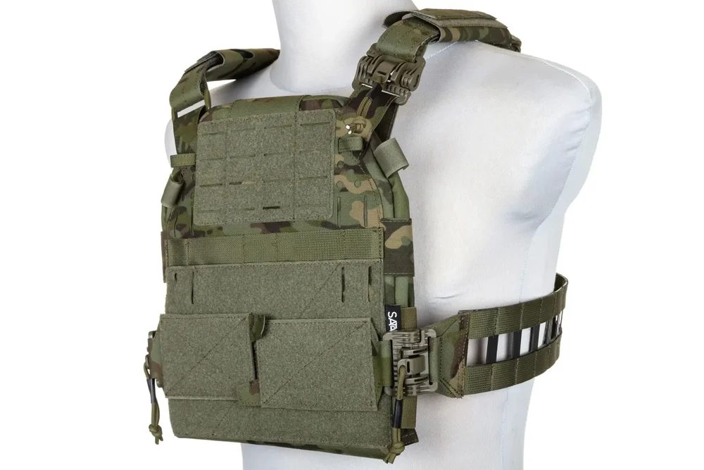 Specna Arms Tactical QR III Plate Carrier Vest Multicam Tropic - Bild 1