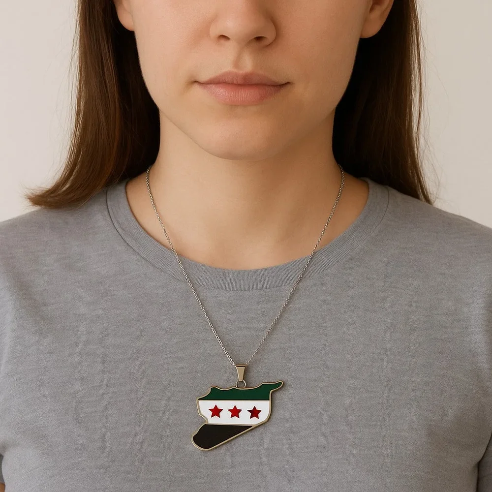 Halsband med Syrien-hänge - Bild 1