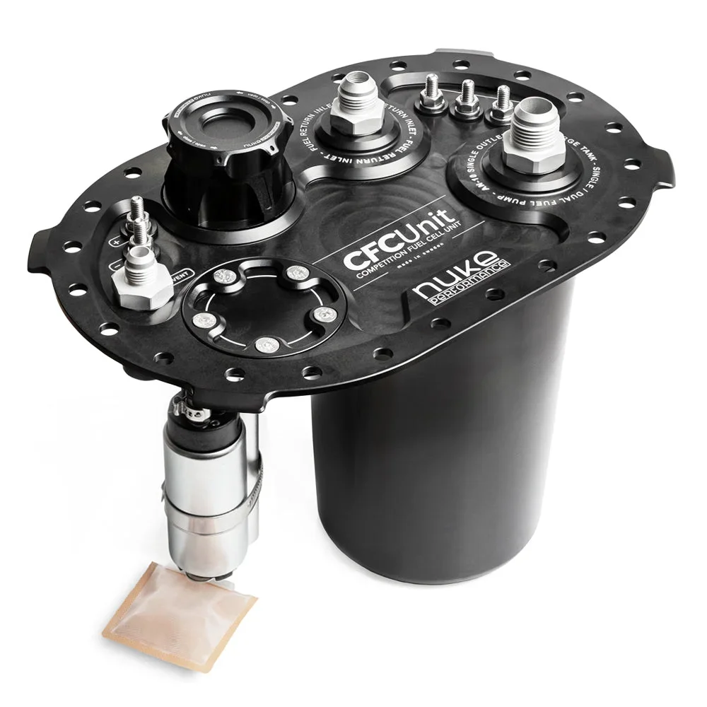 CFC unit – Low profile Competition Fuel Cell Unit, with integrated fuel surge tank CFC unit – Low profile Competition Fuel Cell Unit, with integrated fuel surge tank