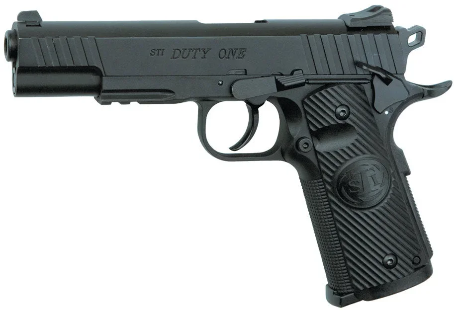 STI Duty One CO2 Non-Blowback Pistol – Black 1,96 J STI Duty One CO2 Non-Blowback Pistol – Black 1,96 J