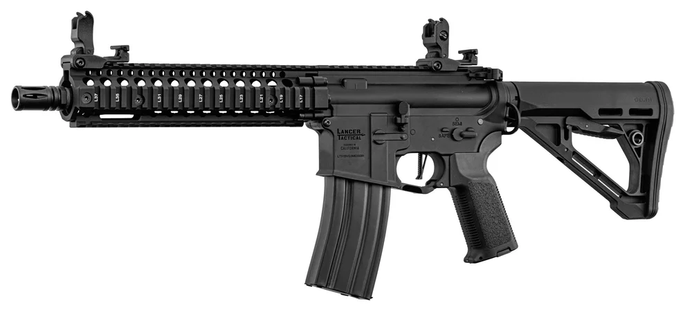 Lancer Tactical MK18 Gen 3 AEG-replika – sort - Bild 2